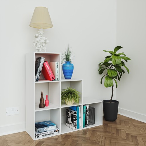Reboxed white tier cube - reboxed,