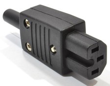 PLUG REWIRABLE IEC SOCKET C15