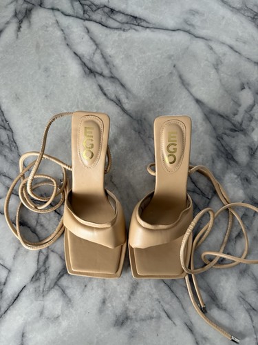 Ego nude lace stiletto - up,