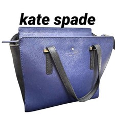Kate Spade navy medium leather