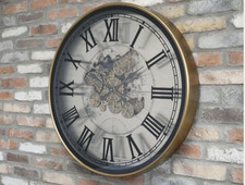 Large Wall Clock With Moving