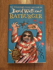 David Walliams / Tony Ross Ratburger Hardback 2012  1st/1st SIGNED