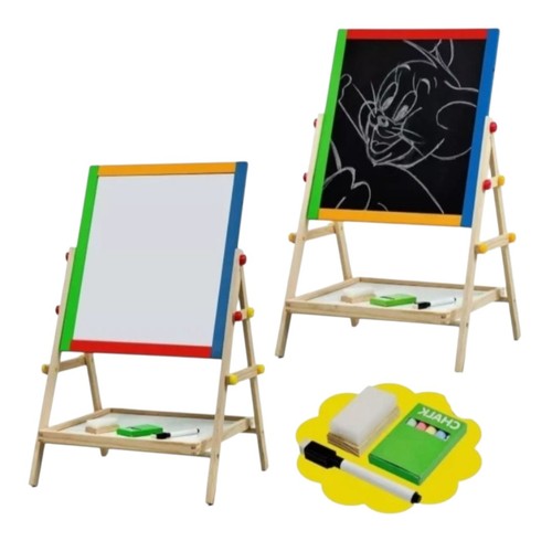 Kids easel wooden - in, 1
