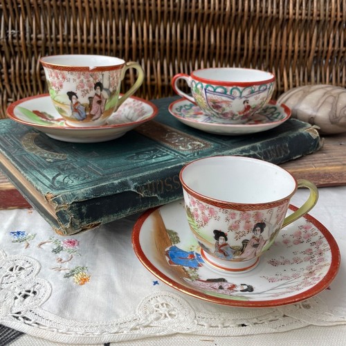 Vintage assorted japanese tea - vintage,