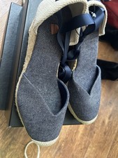 Espadrille Small Wedge Denim