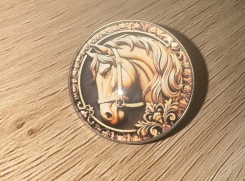 Beautiful enamel equestrian - beautiful,