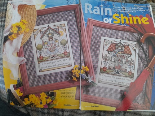 Cross stitch charts rain - charts,