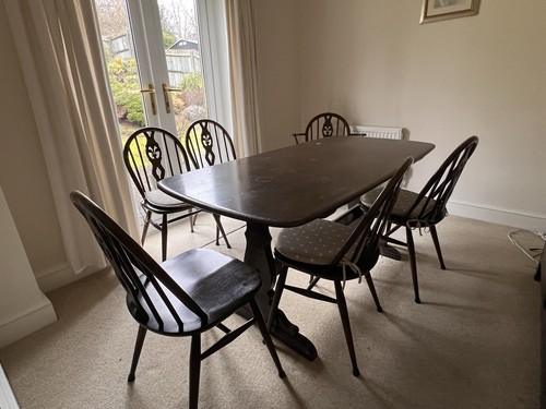 Ercol dining table and - ercol,