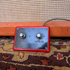 Vintage 1960s Burns Vibrato Reverb Orbit 2 3 Original Footswitch Pedal Amplifier