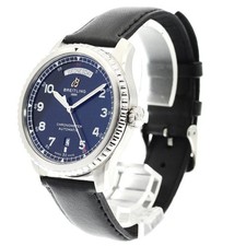 BREITLING AVIATOR 8 A45330 41mm SS Black Dial Automatic Day-Date #C520