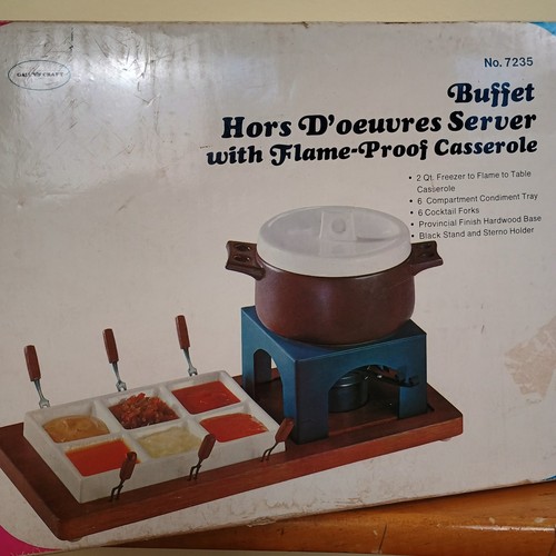 Vintage 1970 fondue - 1970's,