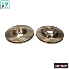2x BRAKE DISC 19-0743 FOR