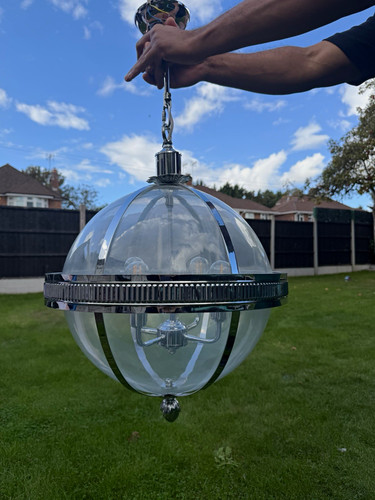 Light chrome finish clear - chrome,