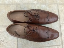 Tan UK size 11 Clarks’