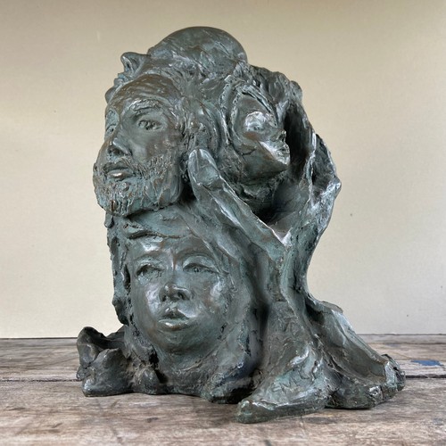 Vintage brutalist sculpture - vintage,