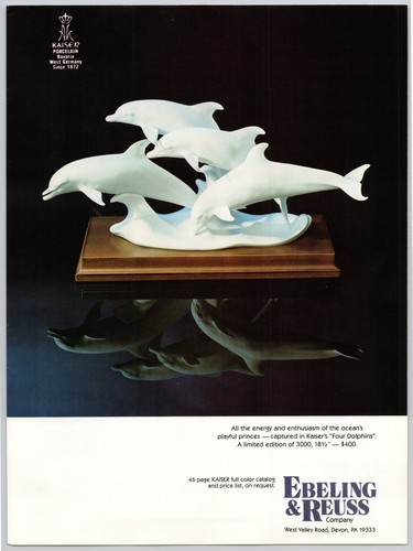 Kaiser four dolphins porcelain - kaiser,
