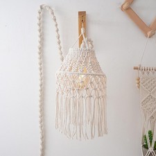 Macrame Lampshade Beige
