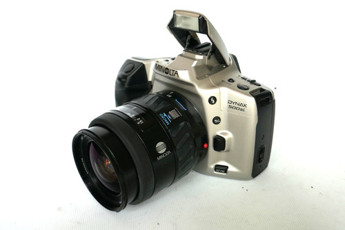 Minolta dynax 500si slr with - minolta,