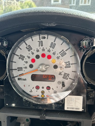 Mini r50 speedo - speedo, clock