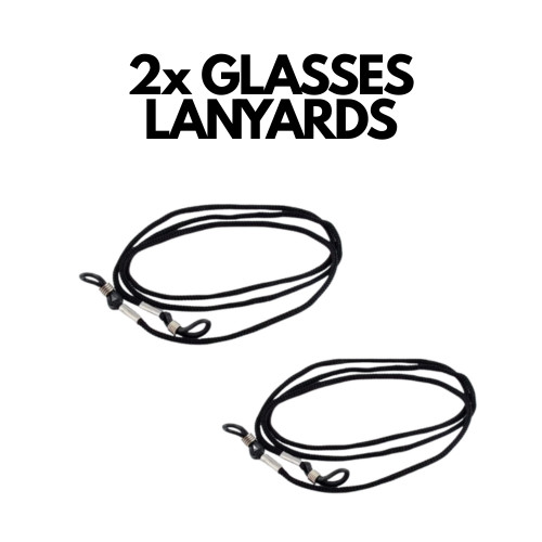 Glasses black lanyards - glasses,