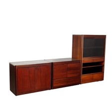 Molteni 4D Cabinets Vintage Design A. Mangiarotti 1970s Original