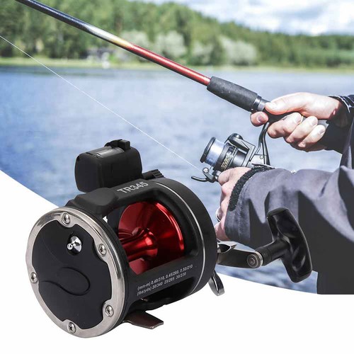 Trolling reels equipped with - reels,