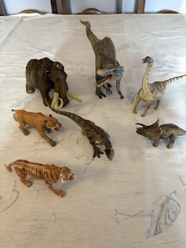 Mixed papo and other - papo, dinosaur