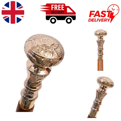 Vintage brass handle victorian - handle,