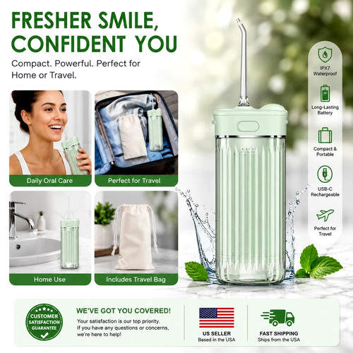 Portable water flosser travel - portable,