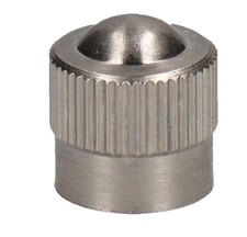 KMX24 Valve Cap Metal Silver