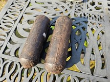 PAIR Antique Cast Iron weights