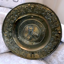 19thC French Brass Charger