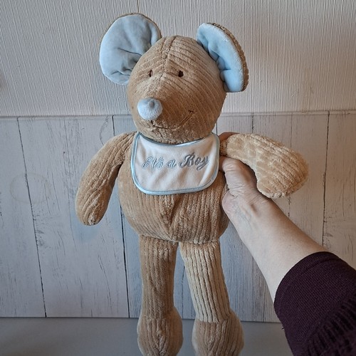 Mothercare mouse blue beige - mothercare,