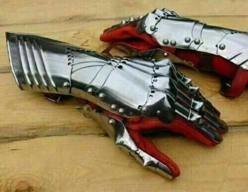 Armor medieval steel - steel, gauntlets