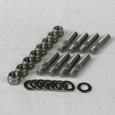 Yamaha Exhaust Studs & Aerotight Nut A2 Stainless Steel  FZ6 R6 YZF-R1 FZS6 FZ1