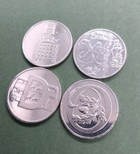 2019 - Letter D,I,H,X - 10p