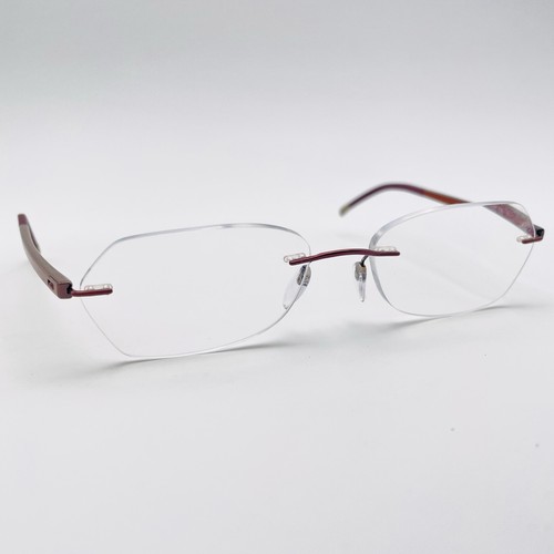 Silhouette eyeglasses brown - silhouette,