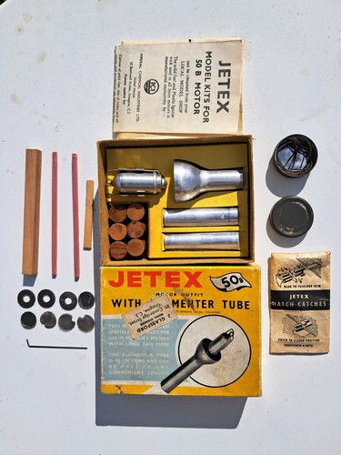 Jetex 50b vintage motor outfit - 50b,