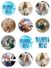 12 X Pre Cut Edible Icing