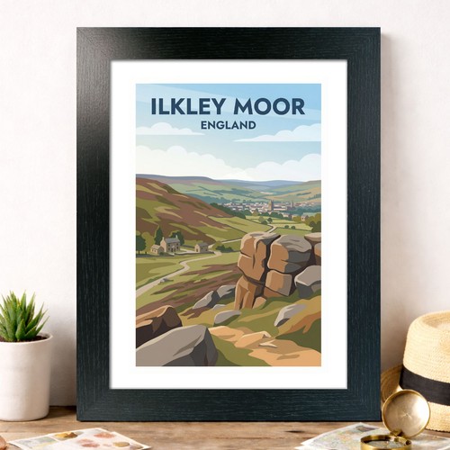 Ilkley moor england travel - moor,,