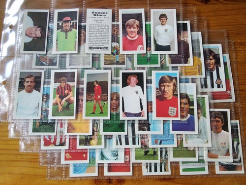 Barratt trade cards - :, soccer