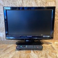 Panasonic Viera TX-L19X10B 19" LCD TV Black & Remote Control - WORKING