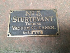 Vintage Cast Brass Makers Name