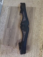 Acavallo Soft Padded Comfort Gel girth,Anatomic  Black,55”. (140cm).(ref. 251B)