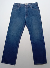 Rockport Mens Jeans W38 L32 Wide Leg Striaght Leg High Rise