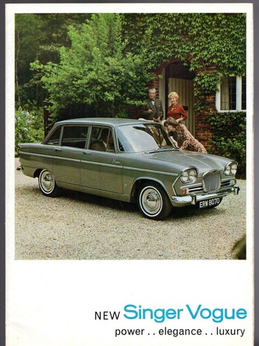 Singer vogue series saloon - series,