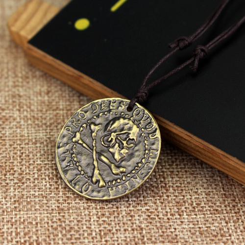 Antique pirate gold coin - antique,