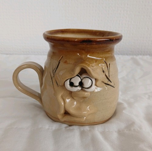 Ugly mug shaped earthenware - ugly,