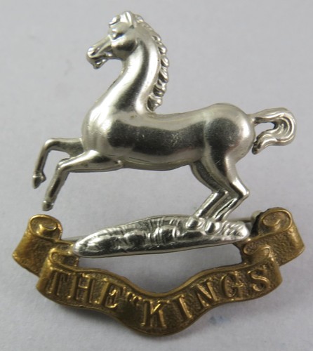 Military brooched cap badge - brooched,