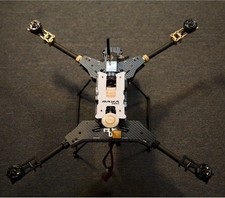 Carbon Fiber Quadcopter Part Finished With Motors @ GPS Module Daya680